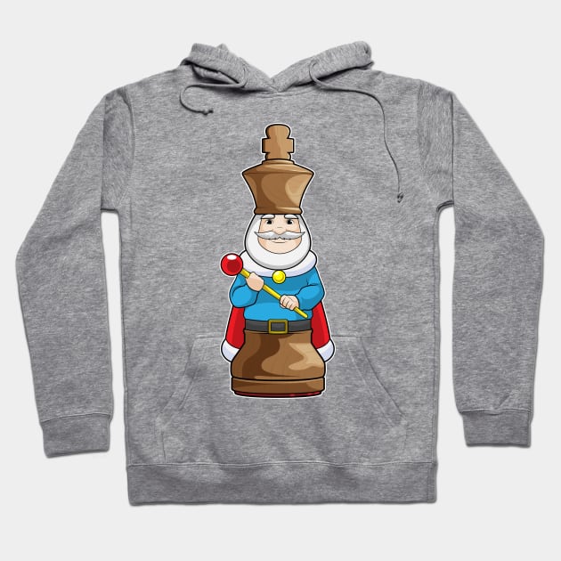 Chess piece King Chess Hoodie by Markus Schnabel